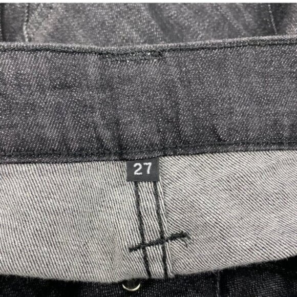 Ryb Ride Your Bike Black Summer Shade Denim Jean Cycling Shorts 9.5 oz US 27 - Picture 2 of 16